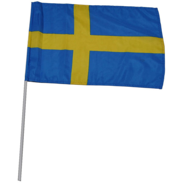 Blå/Gul Handflagga Sverige 30*40 cm